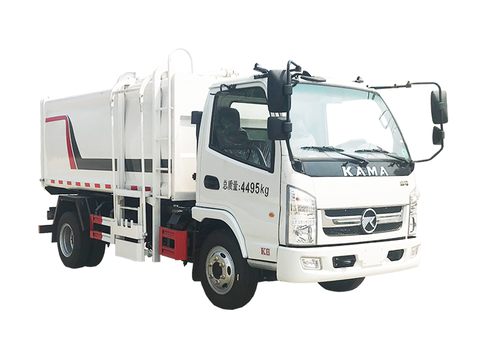 誠遠(yuǎn)牌5044ZZZK6（側(cè)裝式）自裝卸垃圾車