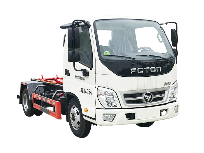 誠遠牌5043ZXXBJ6車廂可卸式垃圾車
