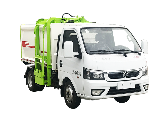 誠遠牌5043ZZZEQ6（側裝式）自裝卸垃圾車