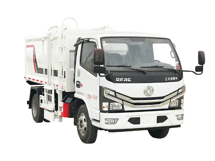誠遠牌5040ZZZE6（側裝式）自裝卸垃圾車