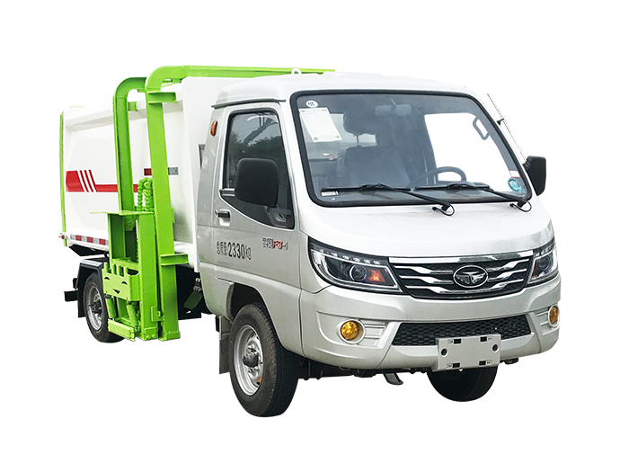 誠遠牌5021ZZZ6自裝卸式（側裝式）垃圾車