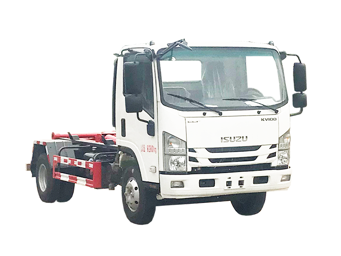 誠遠牌5080ZXXQL6車廂可卸式垃圾車