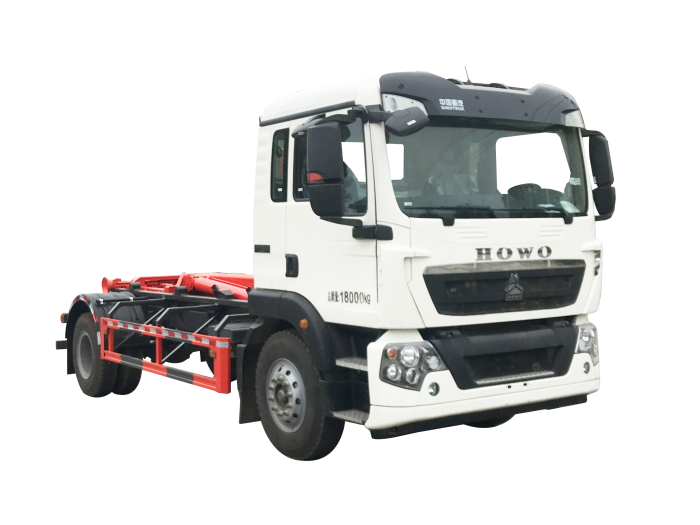 誠遠(yuǎn)牌5180ZXXZZ6車廂可卸式垃圾車